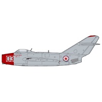 Hobby Master 1/72 MIG-15bis Red 03, Chinese People's Volunteers 
Air Force, North Korea, 1950s Diecast Model Aircraft