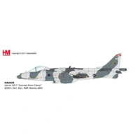 Hobby Master 1/72 Harrier GR.7 "Exercise Snow Falcon" ZG531, No1. Sqn., RAF, Norway 2004 Diecast Airplane
