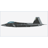 Hobby Master 1/72  F-22 Raptor "Symbiote" 04-4070 Nellis AFB March 2022 Diecast Model Aircraft