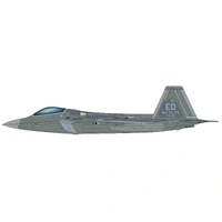 Hobby Master 1/72 F-22 Raptor (with stealthy pods) AF06-132, 411 FLTS, Edwards AFB, 2022 Diecast Model Aircraft