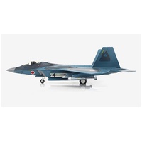 Hobby Master 1/72 F-22 "Sea Camouflage" 37-8322 3Rd Sq Jasdf (Pseudo Scheme) (with 8 X AAM-3 Under The Wings) Diecast Aircraft