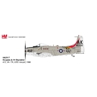 Hobby Master 1/72 Douglas A-1H Skyraider 412, VA-176, USS Intrepid, 1966 Diecast Aircraft