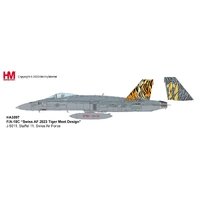 Hobby Master 1/72 F/A-18C "Swiss AF 2003 Tiger Meet" J-5011 Staffel 11 Swiss Air Force Diecast Model Aircraft