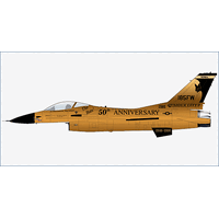 Hobby Master 1/72 F-16A "Golden Bat Viper" 85-1565 185 ARW Iowa ANG 2022 Diecast Metal Aircraft