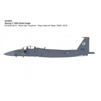 Hobby Master 1/72 Boeing F-15SG Strike Eagle 05-0005 428th FS USAF "Buccaneers" (RSAF Jet) Mountain Home AFB 2011 Diecast Aircraft