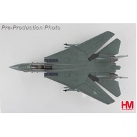 Hobby Master 1/72 F-14A Tomcat 160665 VF-1 US Navy (with Optional Decal) Diecast Model Aircraft