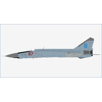 Hobby Master 1/72 MIG-25PDS Foxbat Red 87, 933rd FAR Air Defense of Ukraine, 1995 Diecast Aircraft