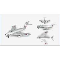 Hobby Master 1/72 Mig-17F Fresco C Czech Air Force Diecast Aircraft Pre-owned A1 condition