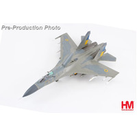 Hobby Master 1/72  Su-27 "Compass Ghost Grey scheme" Ukrainian Air Force 2023 (with AGM-88 and IRIS-T missiles) Diecast Model Aircraft