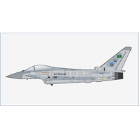 Hobby Master 1/72 Eurofighter Typhoon 1008, Royal Saudi Air Force, 2014 Diecast Aircraft