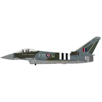 Hobby Master 1/72 Eurofighter Typhoon FGR4 ZJ913/FM-G, RAF, 2024 (w/2 x ASRAAM, 4 x AIM-120, 3 x fuel tank) Diecast Model Aircraft