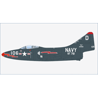Hobby Master 1/48 Grumman F9F-5 "MIG-15s Killer" 125459, VF-781, flown by Royce Williams,Nov 1952
