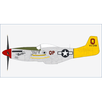 Hobby Master 1/48 P-51D Mustang "Marie" flown by Capt. Freddie Ohr, 2th FS, 52th FG, 1944
