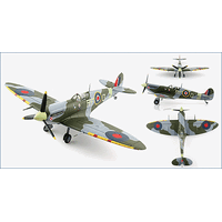 Hobby Master 1/48 Spitfire MK. Vb RF-D/EP594, 303 Sqn., RAF, Lt. Jan Zumbach, Aug/Sept 1942 Diecast Aircraft