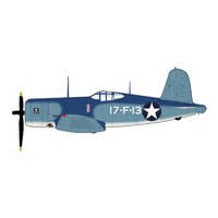Hobby Master 1/48 F4U-1 Corsair "Bird Cage" 17-F-13, VF-17 (aboard USS Bunker Hill), WWII Diecast Aircraft