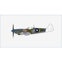 Hobby Master 1/48 Spitfire MK. VIII "HAVA GO JO!!" Diecast