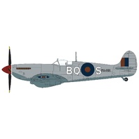 Hobby Master 1/48 Spitfire Mk Ixc MA466/BQ-S, Sqn Ldr Walter W. B. Gale No. 451 (RAAF) Sqn., Corsica, 1944 Diecast Model Aircraft