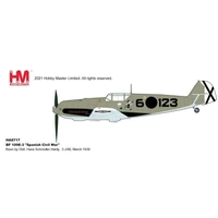 Hobby Master 1/48 Me Bf109-E Jg88 Spanish Civil War Diecast Aircraft Pre-owned A1 condition