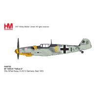 Hobby Master 1/72 BF 109G-6 "Yellow 6", Ofw. Alfred Surau, 9./JG 3, Germany, Sept 1943 Diecast Aircraft
