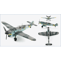 Hobby Master 1/48 Messerschmitt  BF 109G-6 "Erich Hartmann" "Yellow 1",W.Nr. 20499, 9./JG 52, Oct 1943 Diecast Aircraft