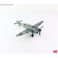 Hobby Master 1/48 Messerschmitt  BF 109G-6 "Erich Hartmann" "Yellow 1",W.Nr. 20499, 9./JG 52, Oct 1943 Diecast Aircraft