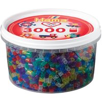 Hama Beads - BeadTubs(3000Beads) - Glitter Mix
