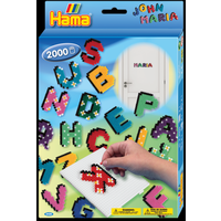 Hama Beads - BoxedGiftSetsSmall (2000 beads) - Letters & Numbers