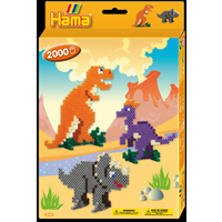 Hama Beads - BoxedGiftSetsSmall (2000 beads) - Dino World