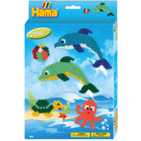 Hama Beads - BoxedGiftSetsSmall (2000 beads) - Dolphins