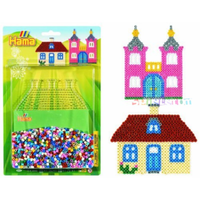 Hama Beads - Large Blister Packs (2000 beads) -1House,1Castle