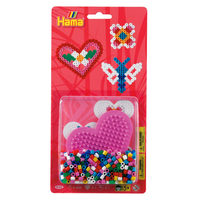 Hama Beads - Small Blister Packs (450 beads) - Pink Heart
