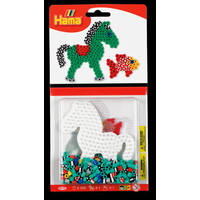 Hama Beads - Small Blister Packs (350 Striped Beads) - Pony Pegboard