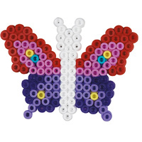 Hama Large Blister Packs (Approx. 1,100 beads) - 1 Lge & 1 Small Butterfly