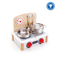Hape E3151 2-in-1 Kitchen & Grill Set