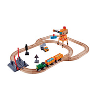 Hape E3732 Crossing & Crane Set