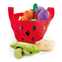 Hape E3167 Toddler Vegetable Basket