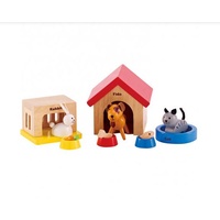 HAPE Dollshouse Family Pet Set 12pce