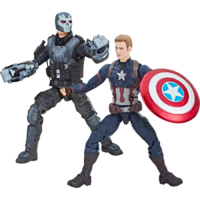 Marvel First Ten Years Captain America & Crossbones 6" Action Figure Set