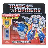 Transformers Generations Deluxe Headmasters Xort Highbrow Retro Figurine