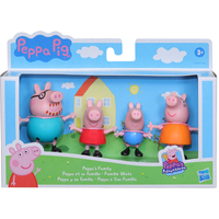 Peppa Pig - Peppa's Family 4 Pack Assorted