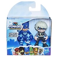 PJ Masks Power Heroes 2 pack Catboy and Luna Girl Figures