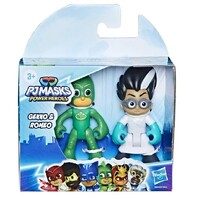 PJ Masks Power Heroes 2 pack Gekko and Romeo Figures