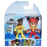 PJ Masks Power Heroes 2 pack Newton Star and An Yu Figures