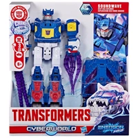 Transformers Cyberworld Soundwave Deep Sea Explorer Action Figure