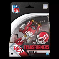 Transformers Generations NFL Chiefs KC-59 Action Figure