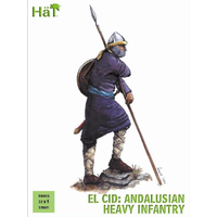 HAT 28mm El Cid Andalusian Heavy Infantry Plastic Model Kit 28005