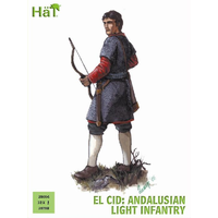 HAT 28mm El Cid Andalusian Light Infantry Plastic Model Kit 28006