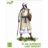 HAT 28mm El Cid Almoravid Light Infantry Plastic Model Kit 28008