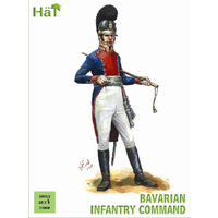 HAT 28mm Bavarian Infantry Command Plastic Model Kit 28012