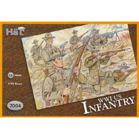 HAT 1/72 WWI USA Infantry HAT7004